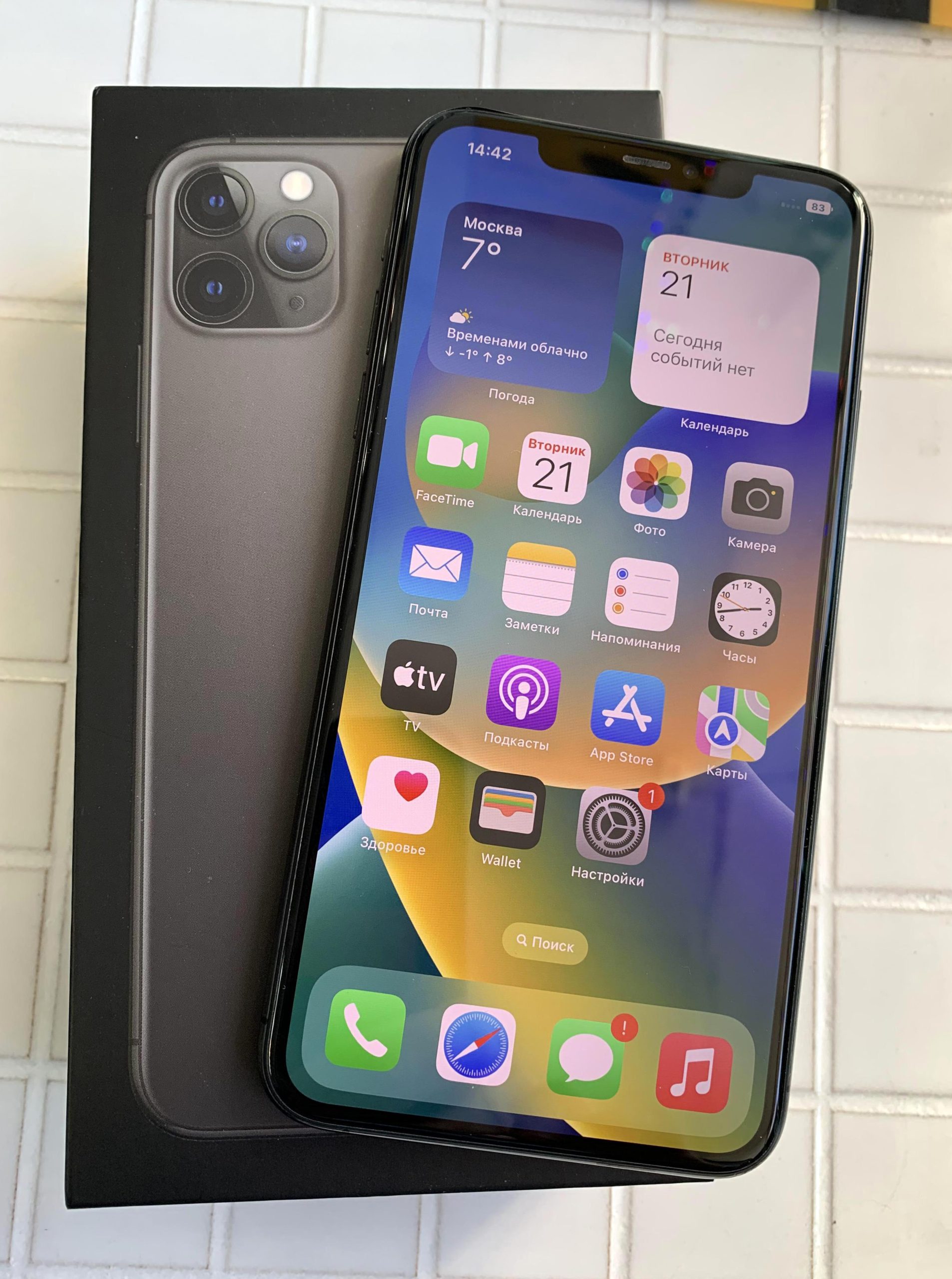 iPhone 11 Pro Max 64Gb Space Gray бу